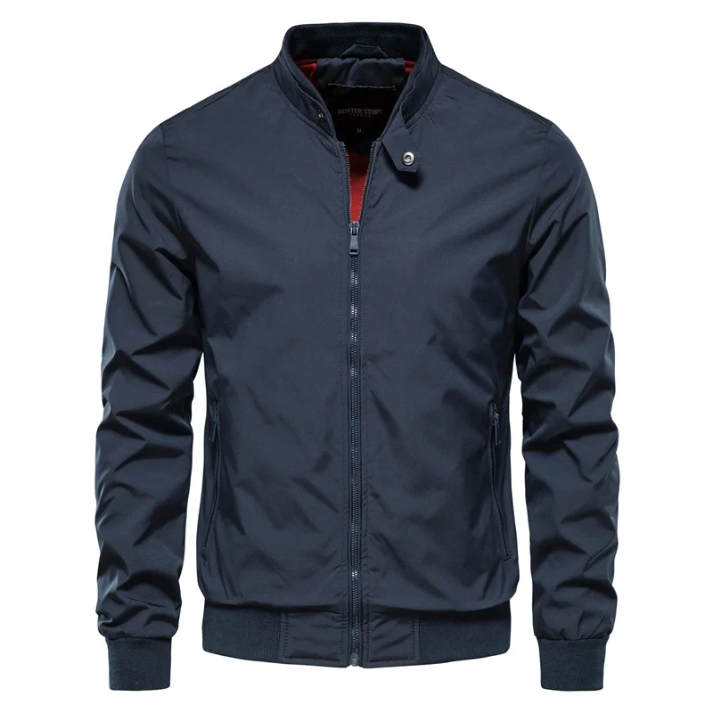 Trendy Streetwear Style Zip Jacket Men