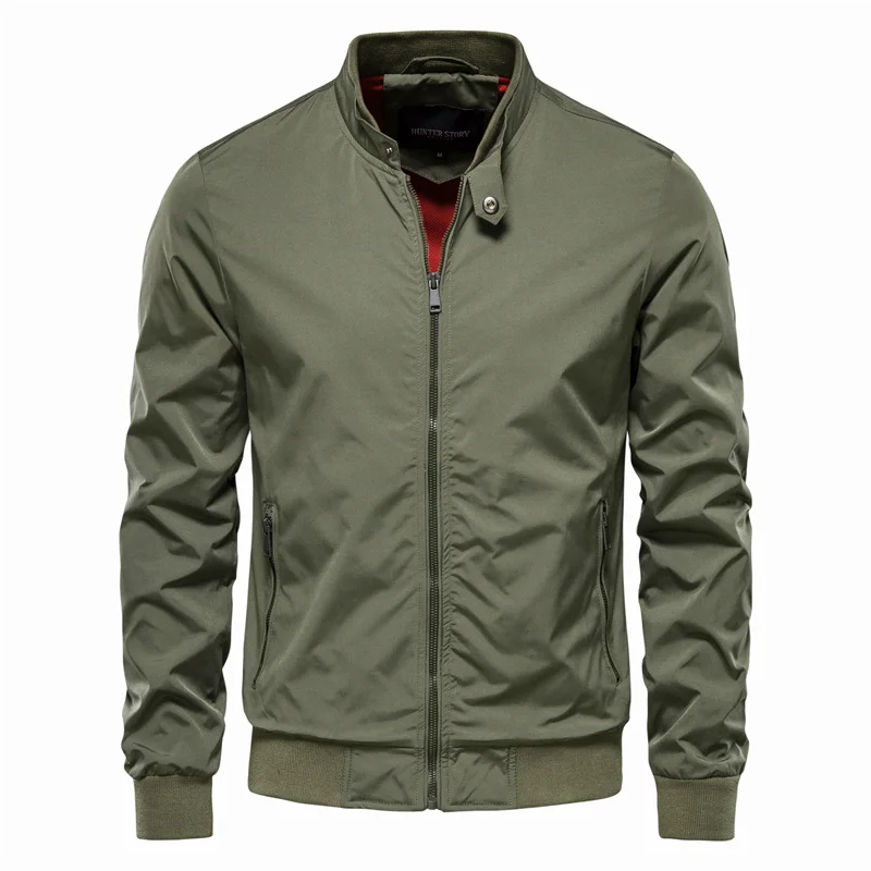 Trendy Streetwear Style Zip Jacket Men