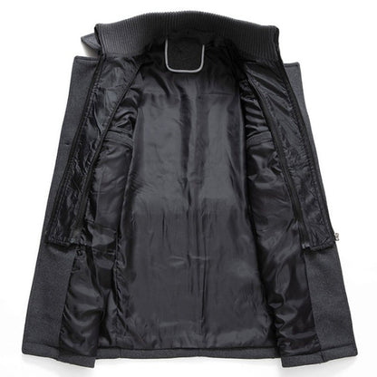 Classic Thermal Wool Blend Coat