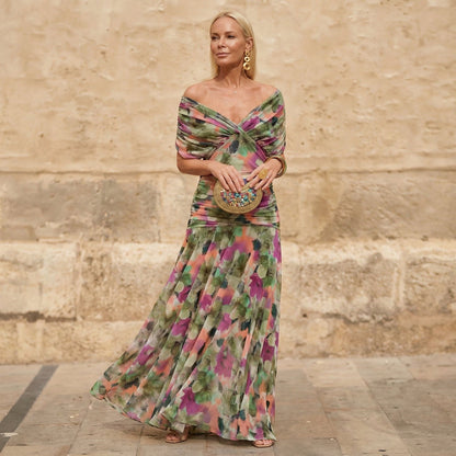 LETIZIA | COLORFUL ELEGANT DRESS