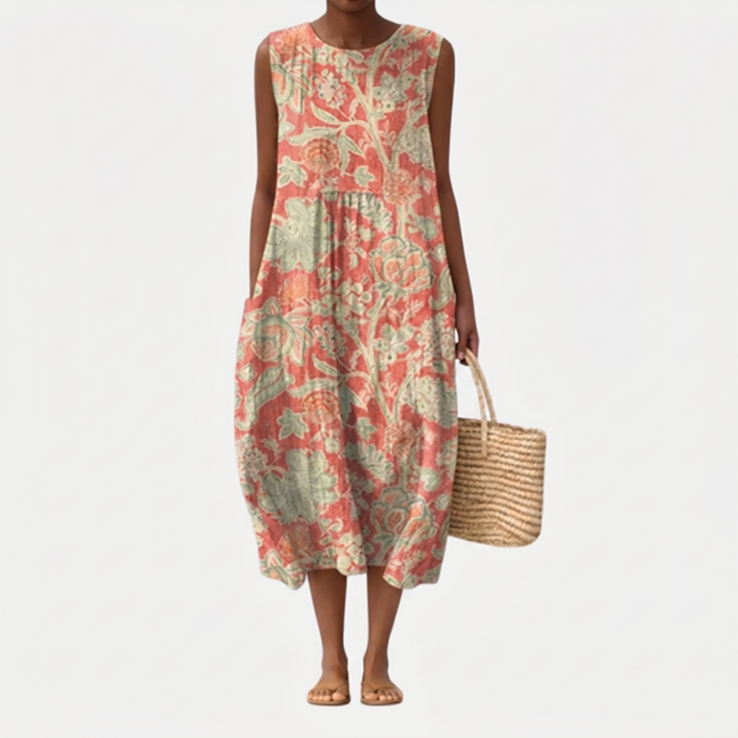 Raquel | Comfortable Everyday Midi Dress