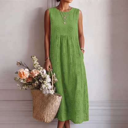 Olivia | Comfortable Fresh Midi Dress
