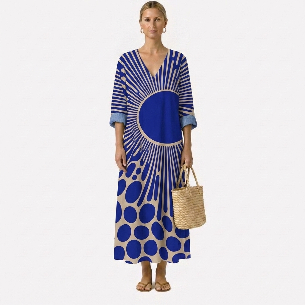 Eva | Comfortable Everyday Midi Dress