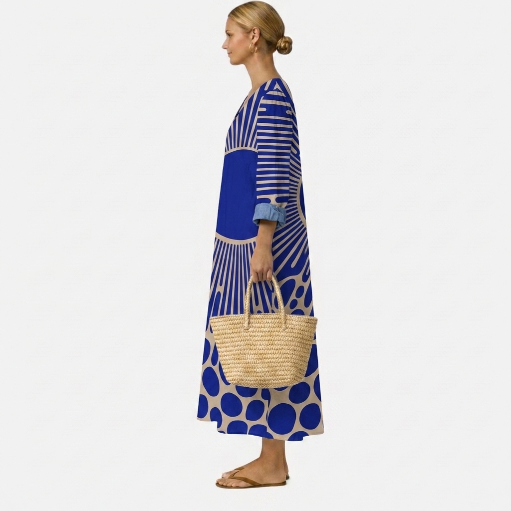 Eva | Comfortable Everyday Midi Dress