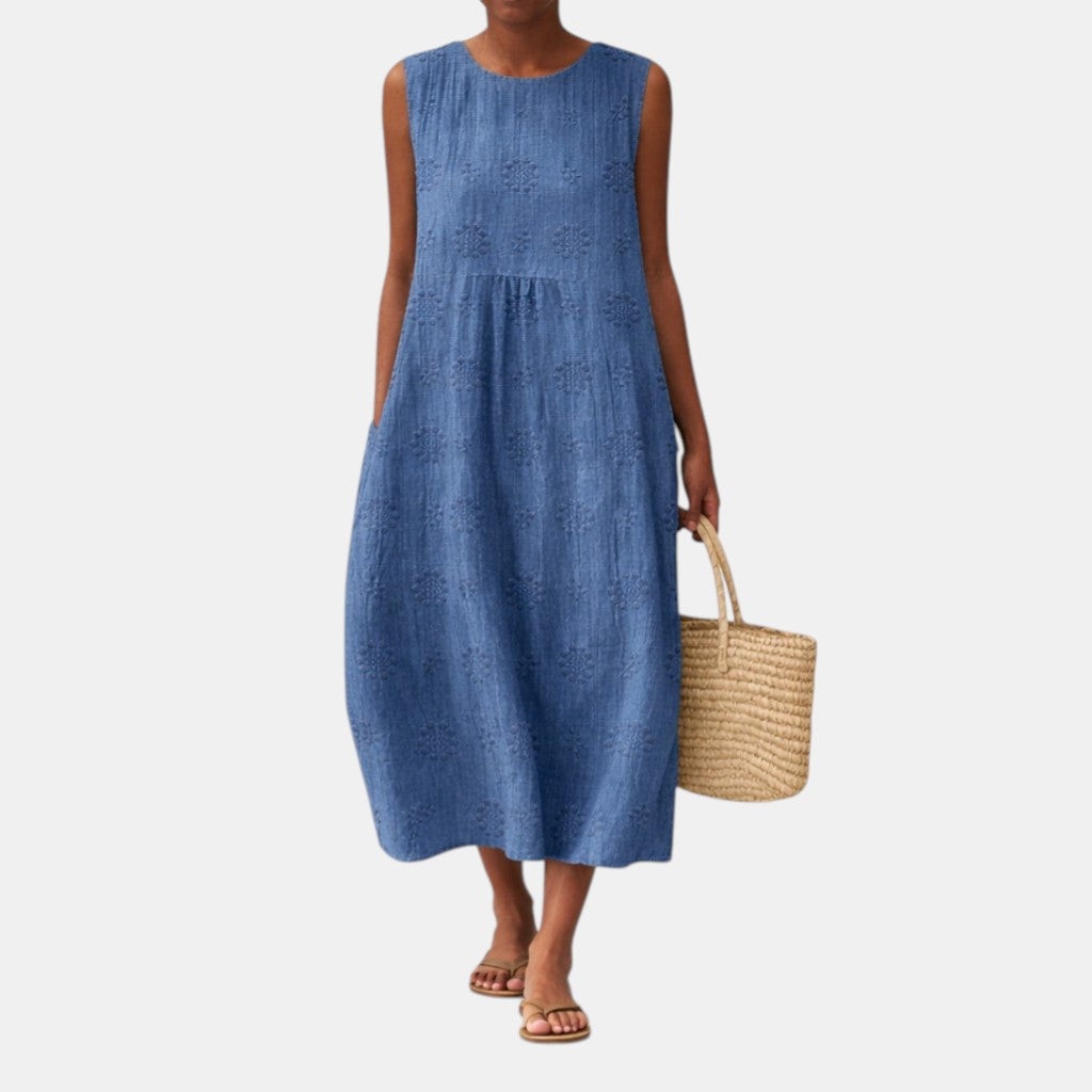Alicia | Comfortable Summer Midi Dress