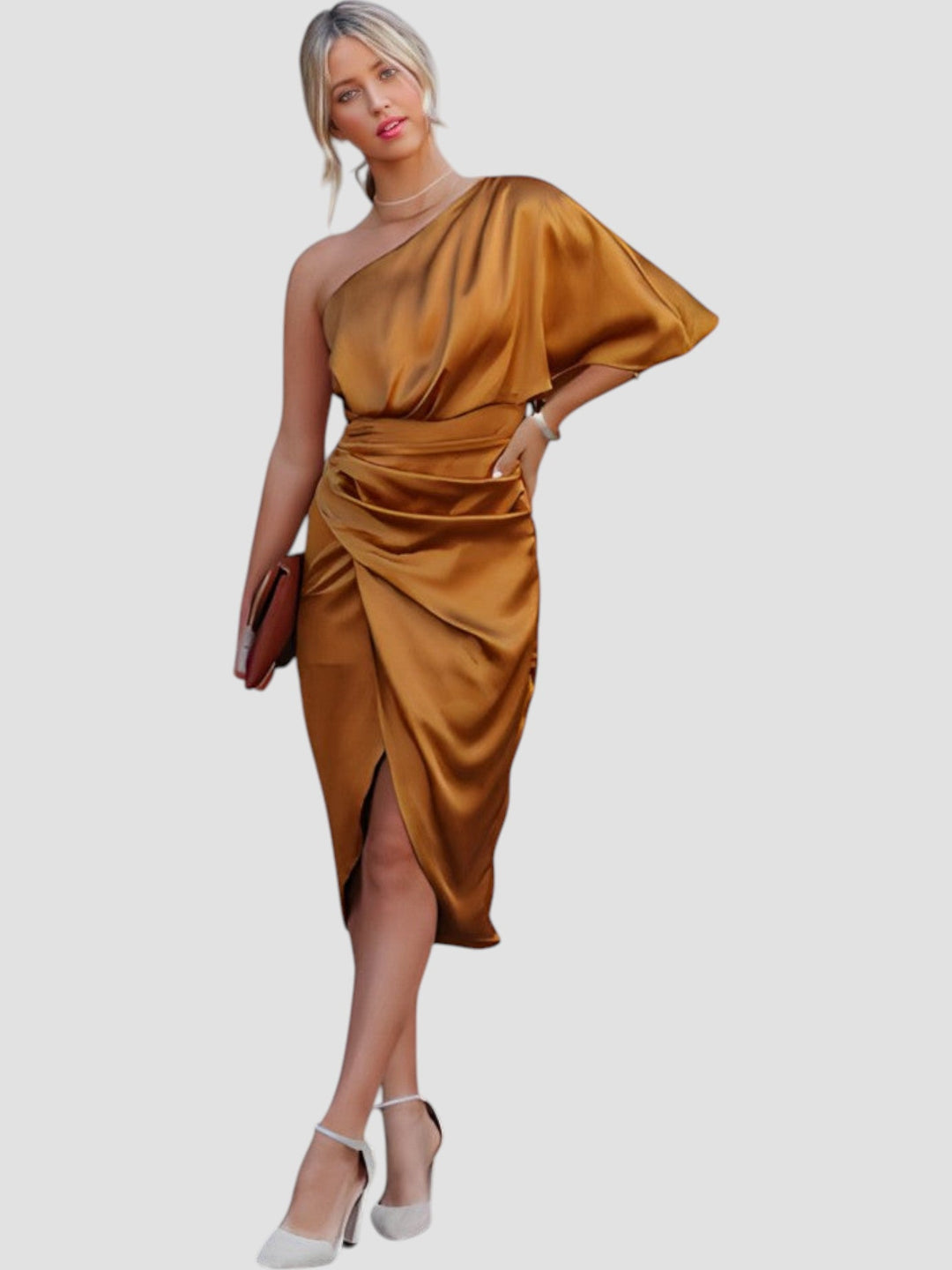 Elegante vestido midi