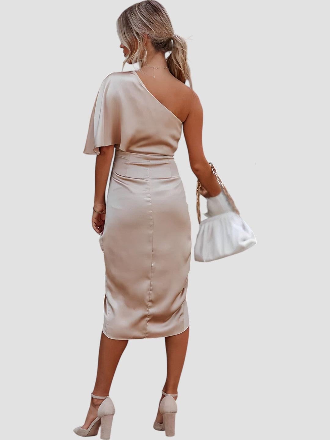 Elegante vestido midi