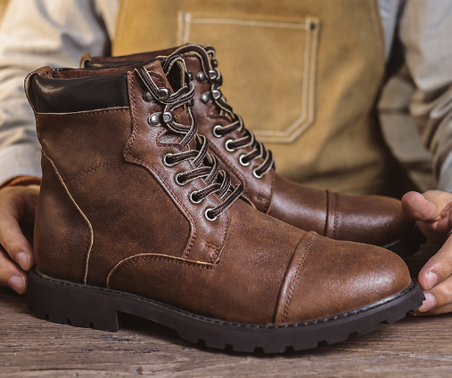 Men's Premium Leather Boots