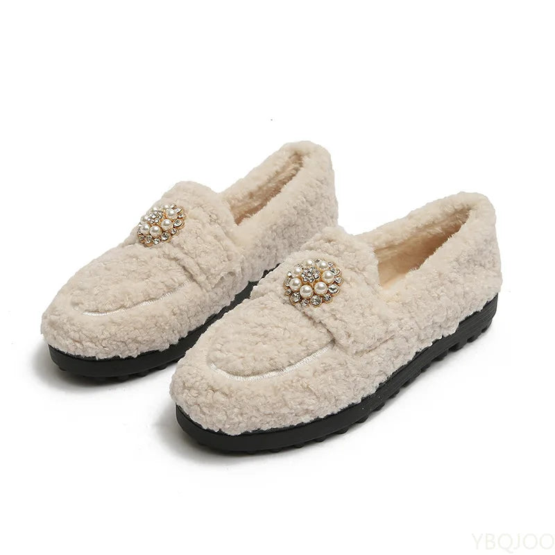 Mocasines Cozy Pearl sin cordones