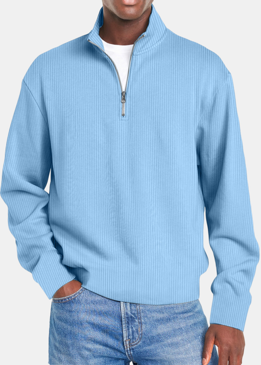 Waffle Half Zip Shirt