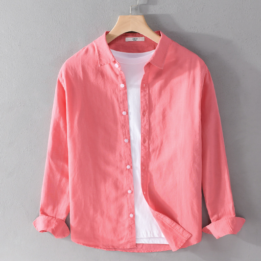 Comfort Fit Button-Up Shirt