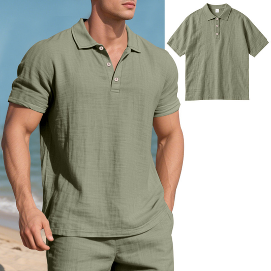 Essential Short-Sleeve Polo Shirt