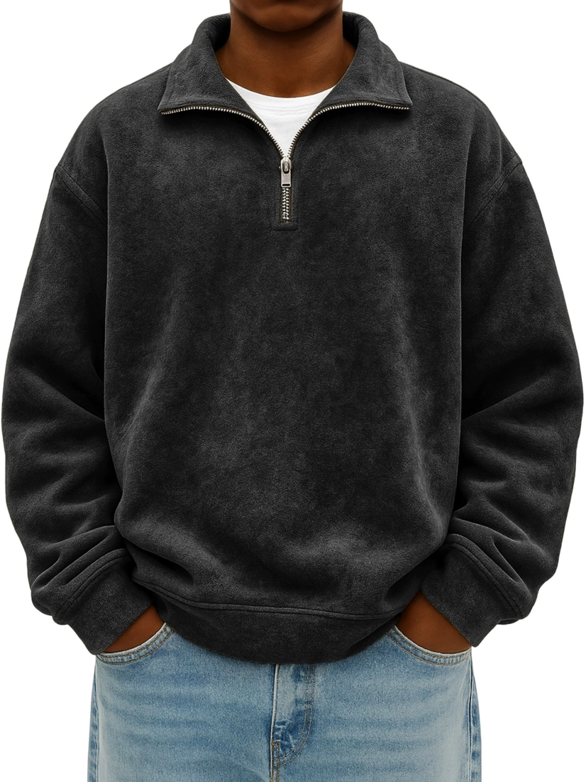 Retro Quarter Zip Shirt
