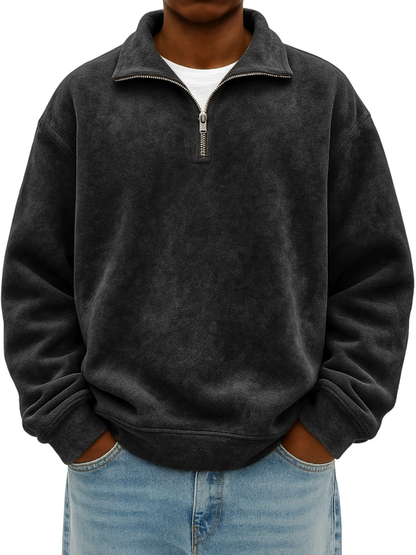 Retro Quarter Zip Shirt