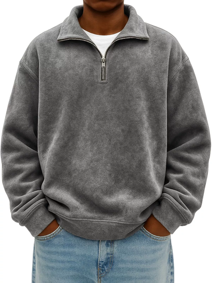 Retro Quarter Zip Shirt