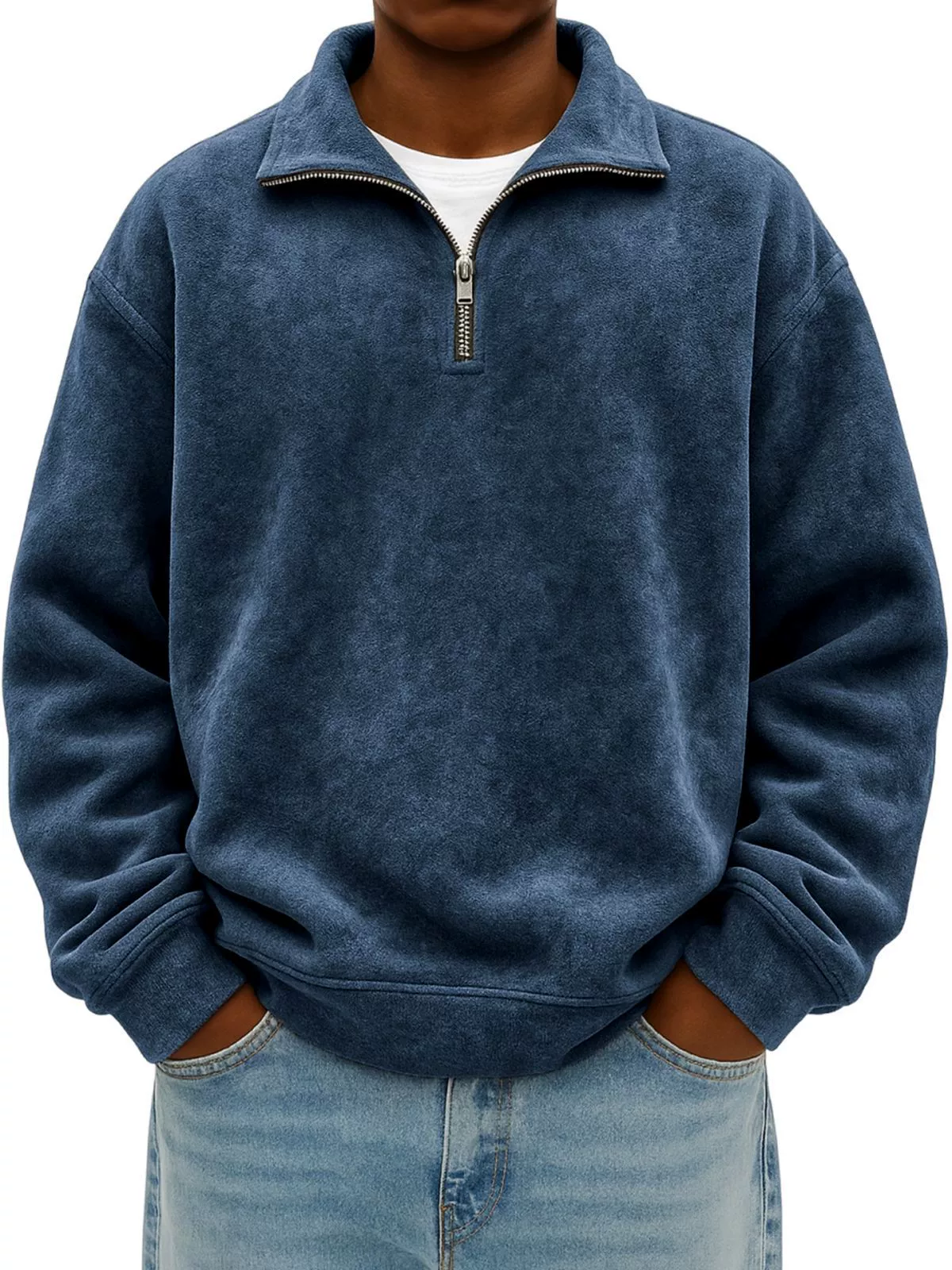 Retro Quarter Zip Shirt