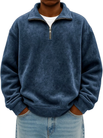 Retro Quarter Zip Shirt