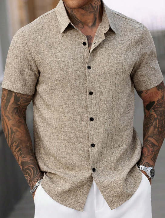 Classic Pointed Collar Shirt