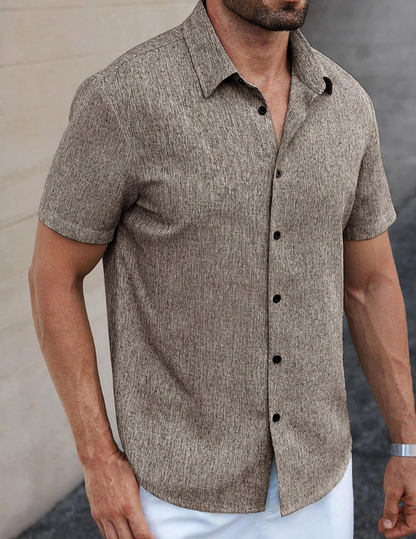 Classic Pointed Collar Shirt