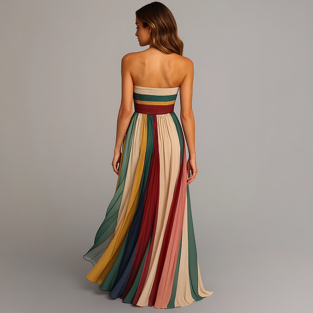 Emily | Vestido maxi glamuroso y elegante para mujer