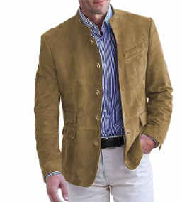 Men’s Slim Fit Casual Blazer Jacket