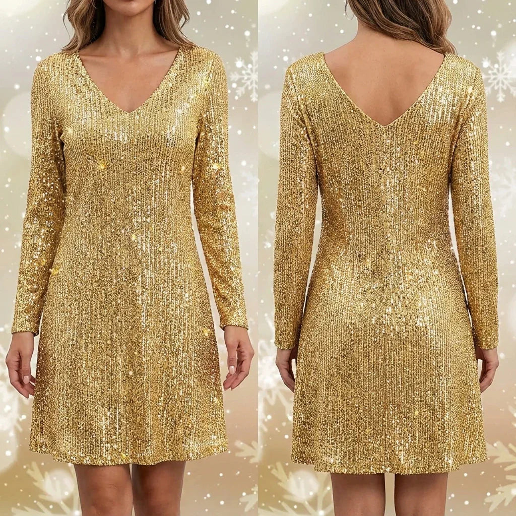 Sequin Mini Dress