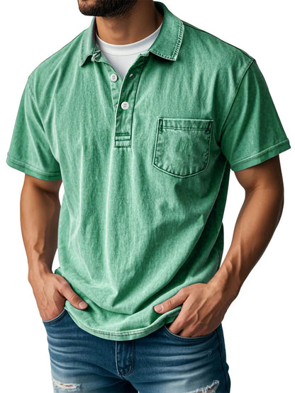 Stylish Short-Sleeve Polo Shirt