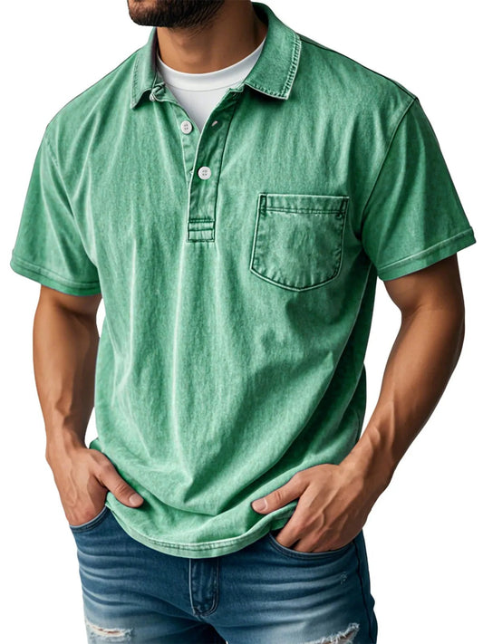 Stylish Short-Sleeve Polo Shirt