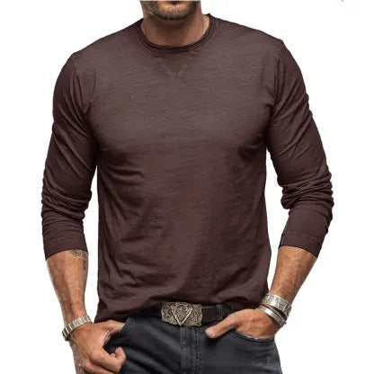 Camiseta Esencial de Cuello Redondo