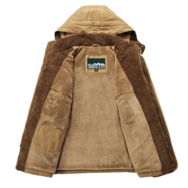 Chaqueta cómoda y abrigadora para el invierno