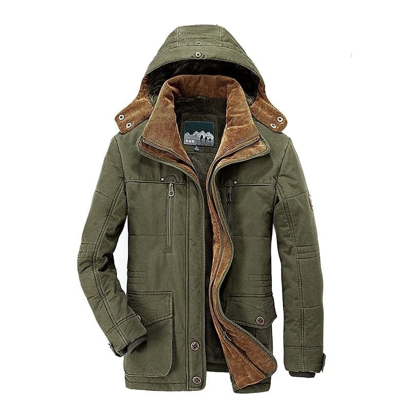 Chaqueta cómoda y abrigadora para el invierno