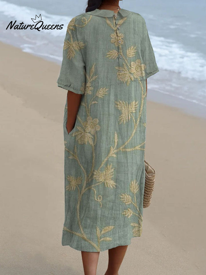Vintage Flower Dress
