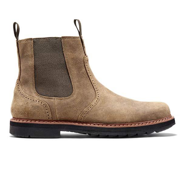 Botines Chelsea de Ante Resistente para Hombre