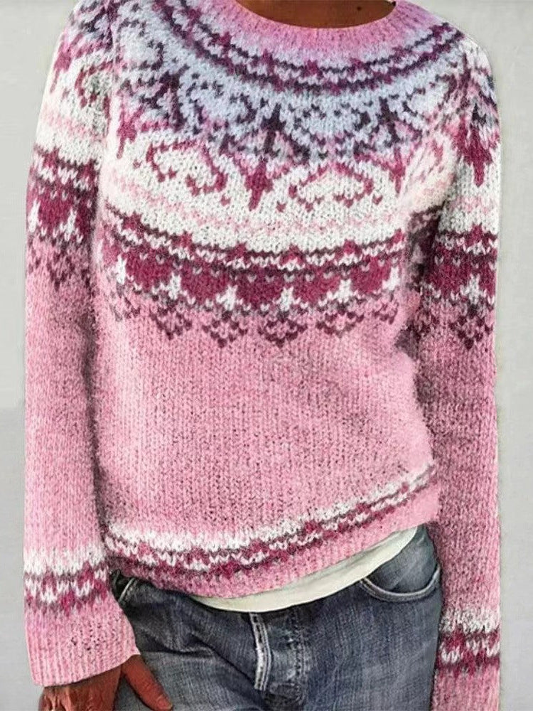 Winter Women Textured Style Sweater