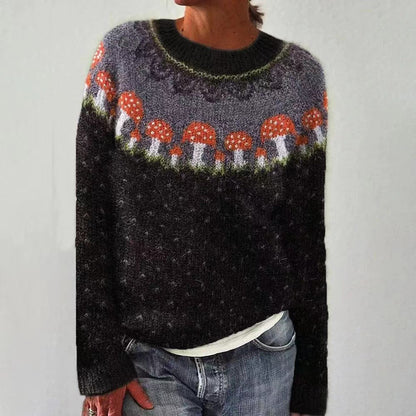 Winter Women Textured Style Sweater