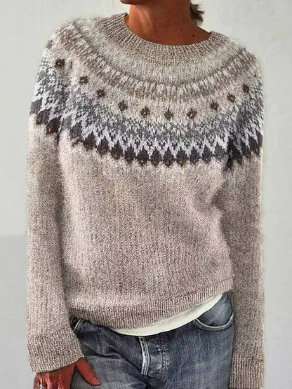 Winter Women Textured Style Sweater