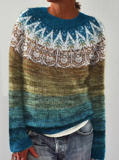 Winter Women Textured Style Sweater