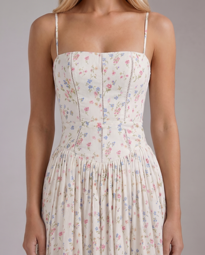 Cielle | Elegant Floral Midi Dress