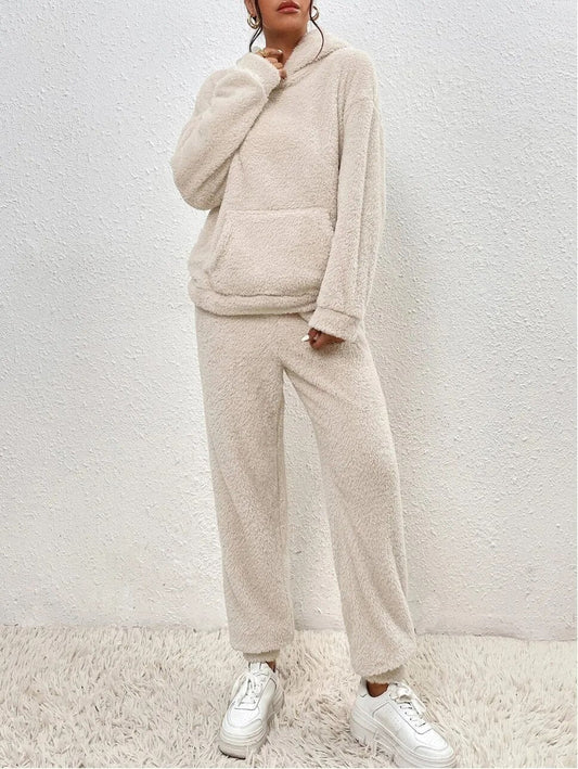 Conjunto de dos piezas suave y cómodo para mujer