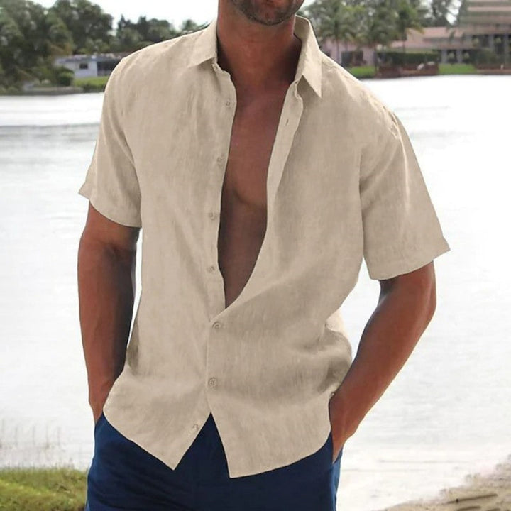 Camisa casual de manga corta