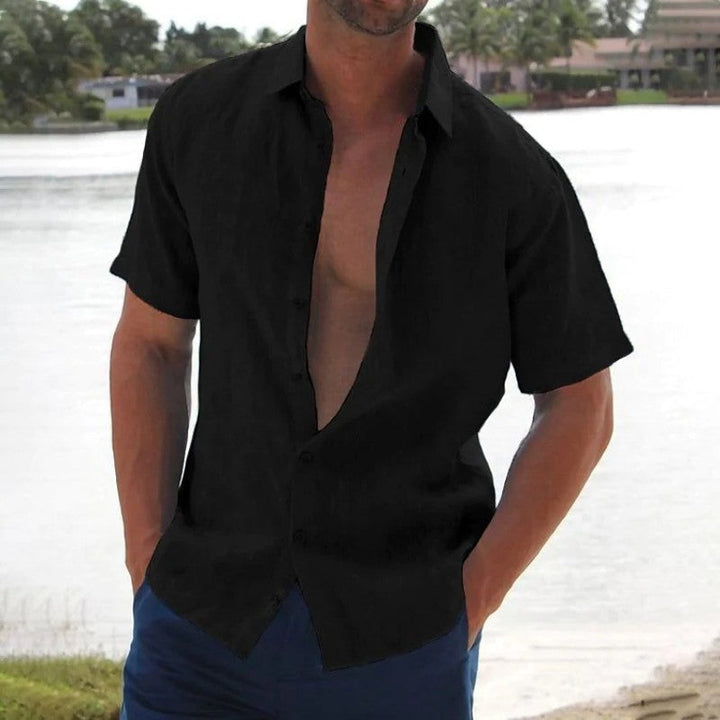 Camisa casual de manga corta