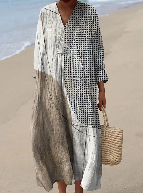Cotton Dress Inspired by Artists