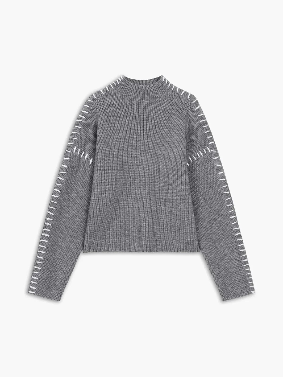 Minimalist Cozy Crewneck Sweater