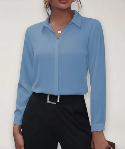 Women’s Spring Buttoned Office Blouse
