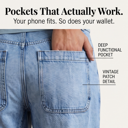 Lumière - High-Waisted Cropped Barrel Jeans