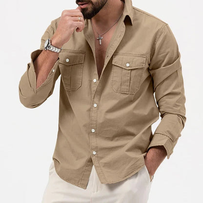 Casual Button-Up Shirt