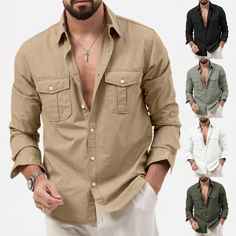 Camisa casual de botones