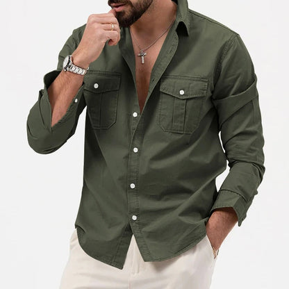 Casual Button-Up Shirt