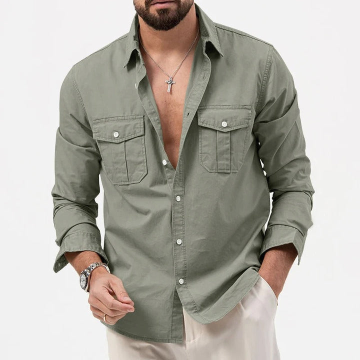 Camisa casual de botones