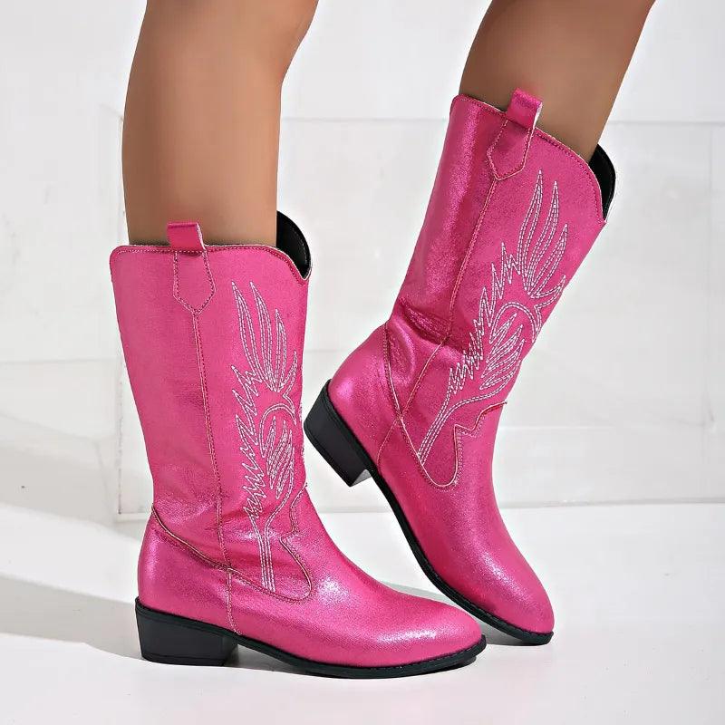 Women’s Stylish Pointed Toe Western Boots